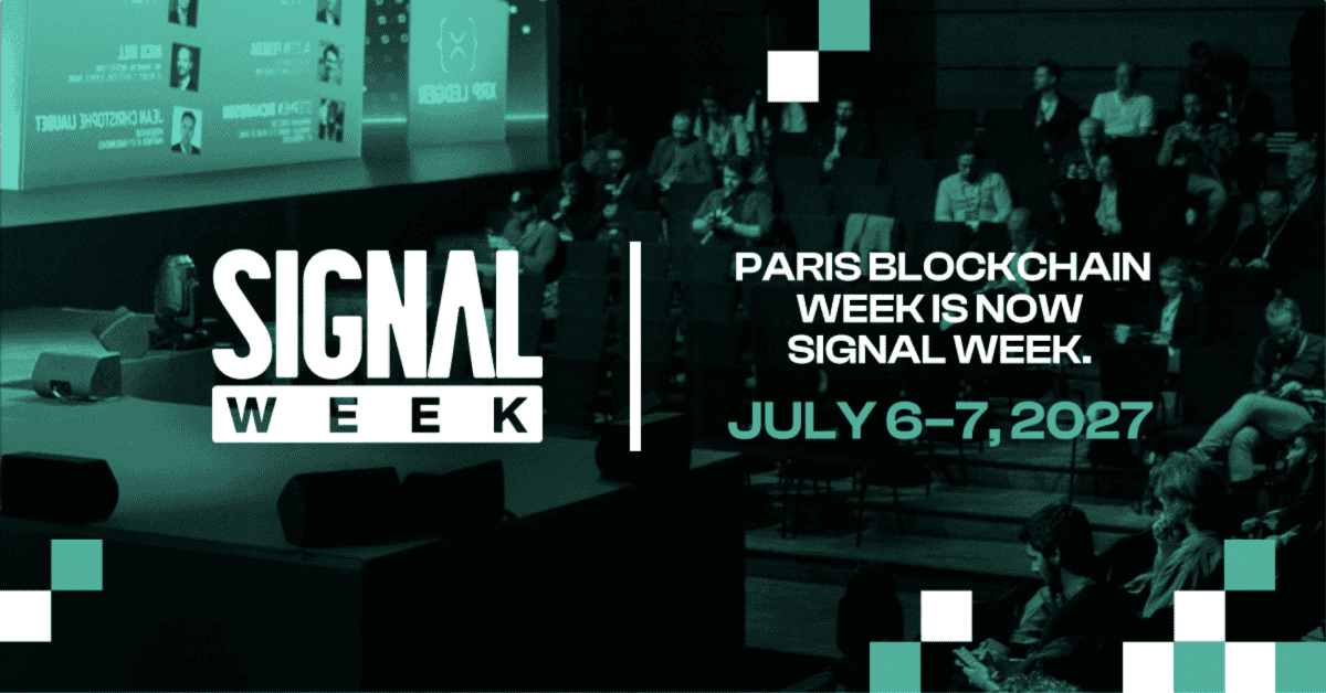 Paris Blockchain Week Becomes Signal Week: Europe's Premier Institutional Digital Assets Summit Announces Strategic Elevation and New Identity